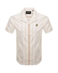 Lyle & Scott - Stripe Shirt Off - Lyst