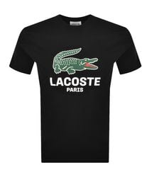 Lacoste - Paris Logo T Shirt - Lyst