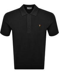 Farah - Farah Thornley Knitted Polo Shirt - Lyst