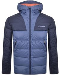 blue berghaus coat