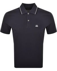 C.P. Company - Cp Company Tipped Polo T Shirt - Lyst