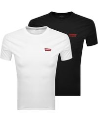 Levi's - Original 2 Pack Crew Neck T Shirt - Lyst