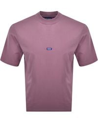 HUGO - Nieros Logo T Shirt - Lyst