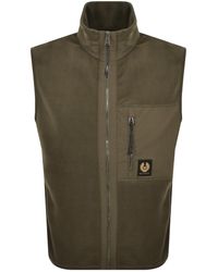 Belstaff - Welder Fleece Gilet - Lyst