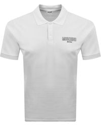 Moschino - Swim Short Sleeved Polo T Shirt - Lyst