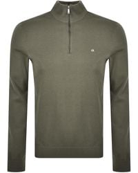 Calvin Klein - Quarter Zip Jumper - Lyst