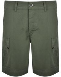 Pretty Green - Bostall Cargo Shorts Dark - Lyst
