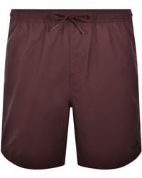 Fred Perry - Classic Swim Shorts Oxblood - Lyst