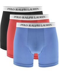 Ralph Lauren - Underwear 3 Pack Boxer Briefs - Lyst
