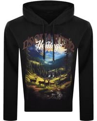 DSquared² - Relax Fit Graphic Hoodie - Lyst