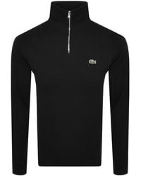lacoste zip through hoodie