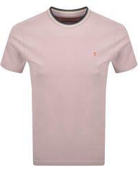 Farah - Farah Elton T Shirt Flora - Lyst