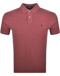 Ralph Lauren - Custom Slim Fit Polo T Shirt - Lyst