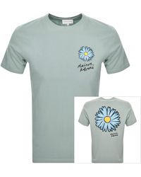 Maison Kitsuné - Floating Flower T Shirt - Lyst