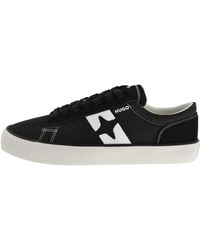 HUGO - B Cross Tennis Trainers - Lyst