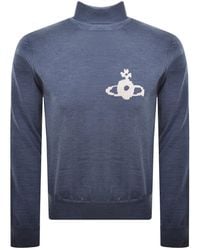 Vivienne Westwood - High Neck Knit Jumper - Lyst