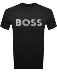 BOSS - Boss Active Logo T Shirt - Lyst