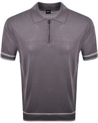 BOSS BUSINESS - Boss Norbertino Knit Polo - Lyst