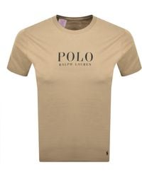 Ralph Lauren - Logo Crew Neck T Shirt - Lyst