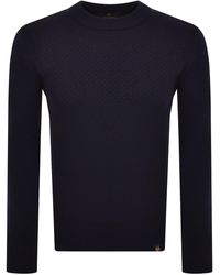 Belstaff - Sternway Crewneck Knit Jumper - Lyst