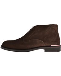 Tommy Hilfiger - Classic Suede Boots - Lyst