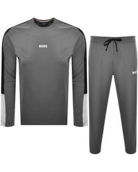 BOSS BUSINESS - Boss Balance T Shirt And Joggers Set - Lyst