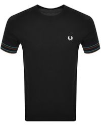 Fred Perry - Bold Tipping T Shirt - Lyst