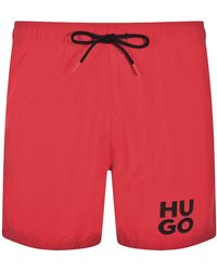 HUGO - Paolo Swim Shorts - Lyst