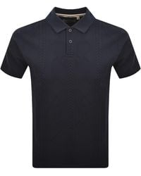 Luke 1977 - La Fe Knitted Polo Dark - Lyst