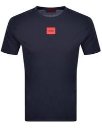 HUGO - Diragolino T Shirt - Lyst