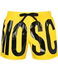 Moschino - Logo Swim Shorts - Lyst
