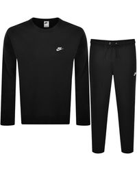Nike - Club Crew Neck Tracksuit - Lyst