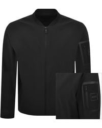 BOSS - Boss Globe Hexa Bomber Jacket - Lyst