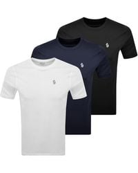 Luke 1977 - Johnys 3 Pack Short Sleeve T Shirts - Lyst