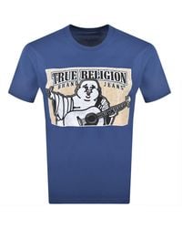 TRUE RELIGION - Block Buddha T Shirt - Lyst