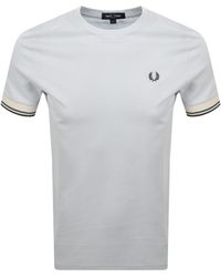 Fred Perry - Twin Tipped Cuff T Shirt - Lyst