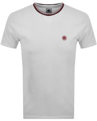 Pretty green white t shirt Clearance