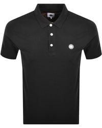 Pretty Green - Paisley Placket Polo T Shirt - Lyst