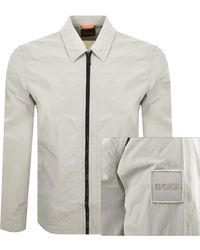 BOSS - Boss Leejay 1 Overshirt - Lyst