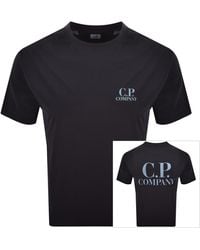 C.P. Company - Cp Company Logo T Shirt - Lyst