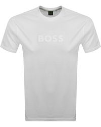 BOSS - Boss Silicon Logo T Shirt - Lyst