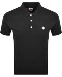 Pretty Green - Paisley Placket Polo T Shirt - Lyst