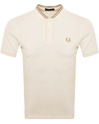 Fred Perry - Bomber Collar Polo T Shirt - Lyst