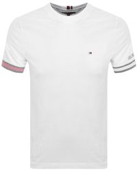 Tommy Hilfiger - Flag Cuff T Shirt - Lyst