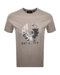 Belstaff - Blur T Shirt Concrete - Lyst