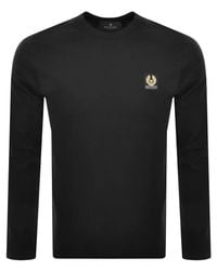 Belstaff - Logo Long Sleeve T Shirt - Lyst