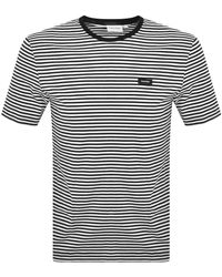 Calvin Klein - Logo Stripes T Shirt - Lyst