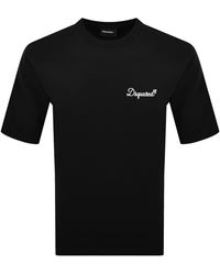 DSquared² - Signature Loose Fit T Shirt - Lyst