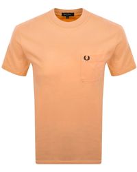 Fred Perry - Washed T Shirt - Lyst