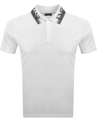 Armani - Emporio Ombre Collar Polo T Shirt - Lyst